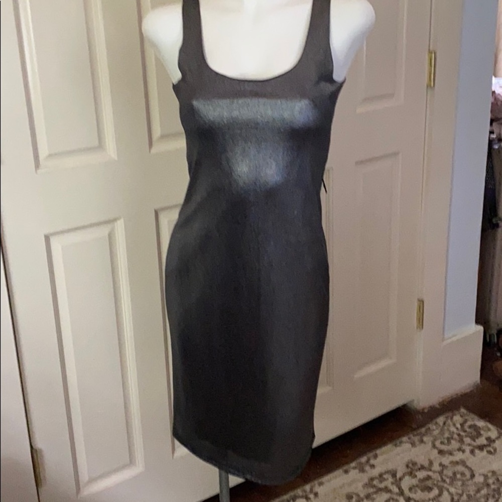 Soprano metallic dress